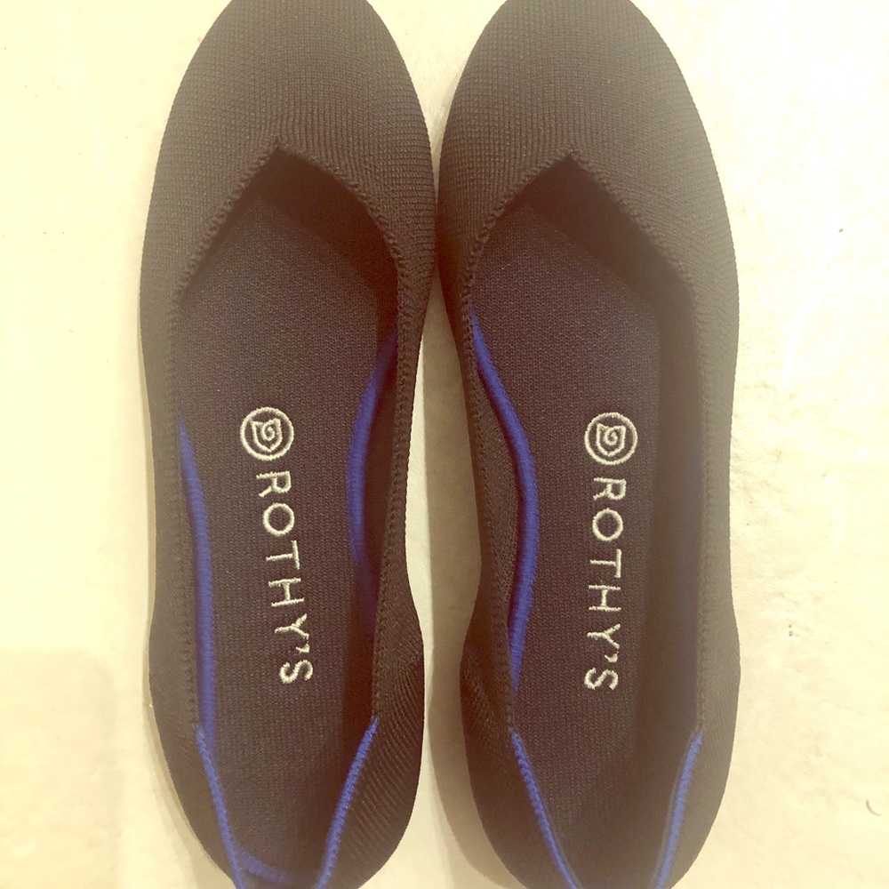Like New Rothy’s 8.5 Black Flats